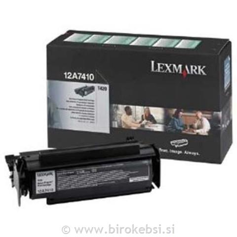 TONER LEXMARK 12A7410 T420