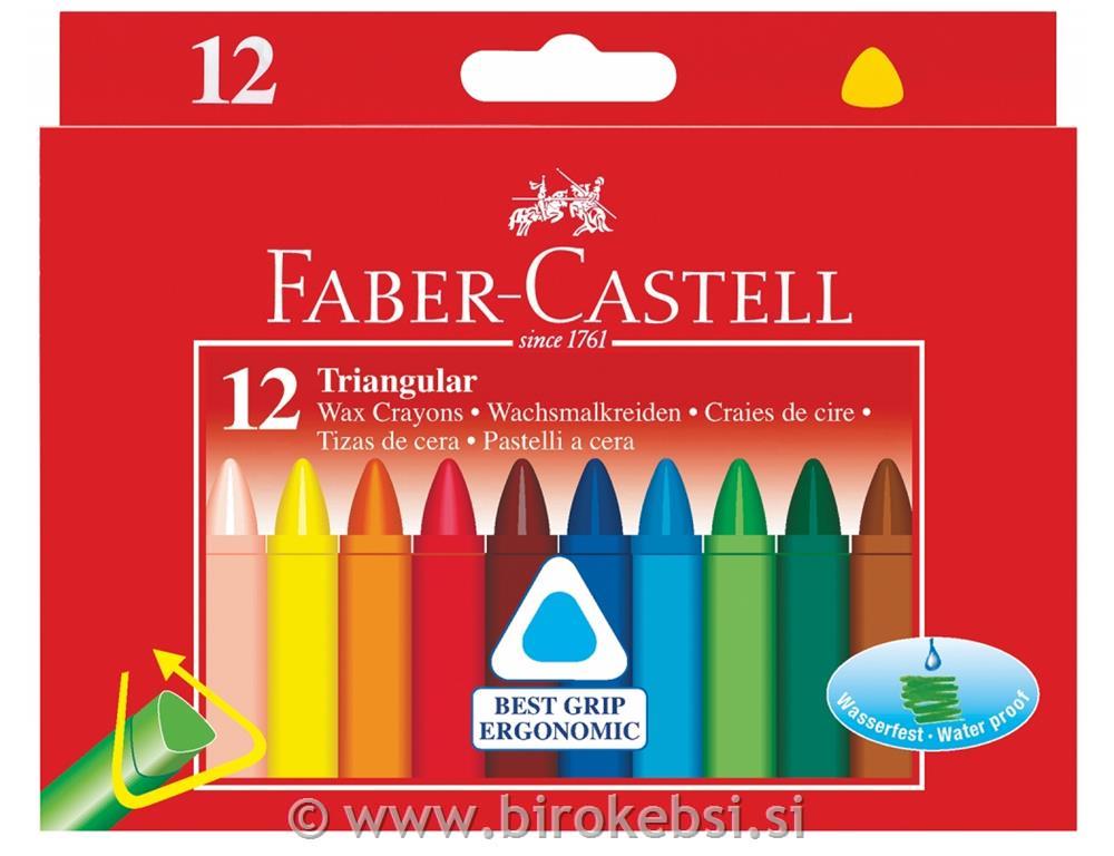 VOŠČENKE TRIOGLATE FABER CASTEL 1/12