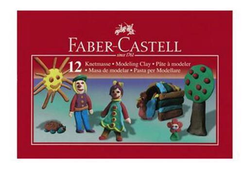 PLASTELIN FABER CASTEL 1/12 KARTON