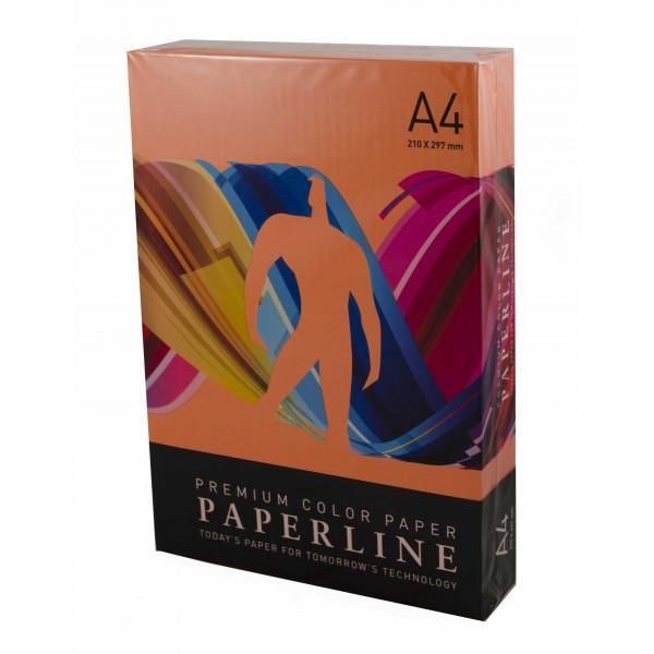 PAPIR PAPERLINE A4 80g ORANŽEN MARELICA