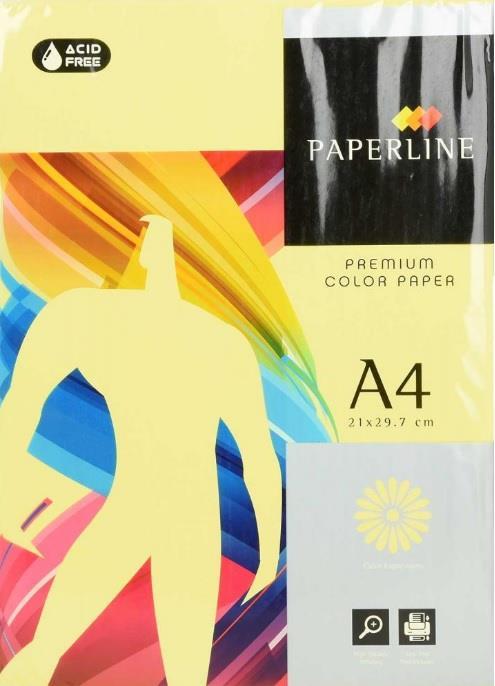 PAPIR PAPERLINE A4 80g RUMEN 1/500