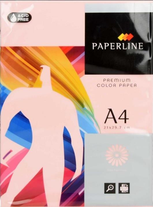 PAPIR PAPERLINE A4 80g ROZA IT108 1/500