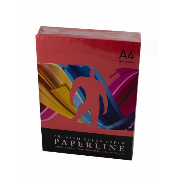 PAPIR PAPERLINE A4 80g RDEČ 1/500