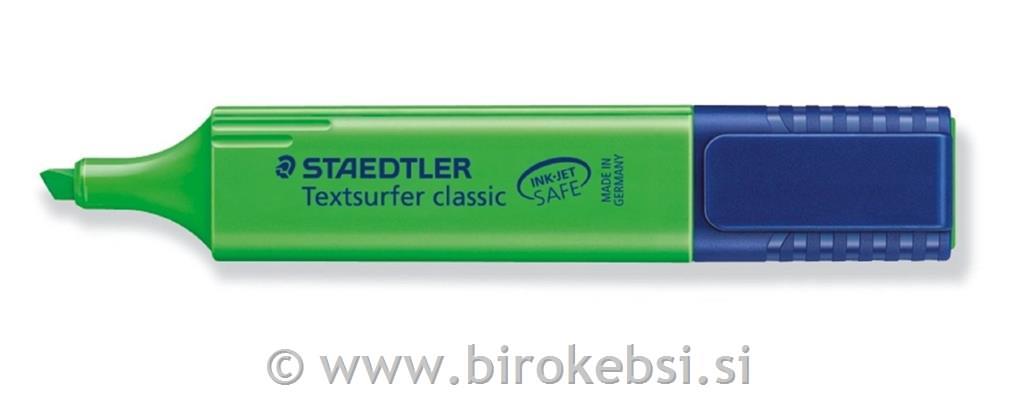 STAEDTLER SIGNIR TEXTSURFER 364 ZELEN