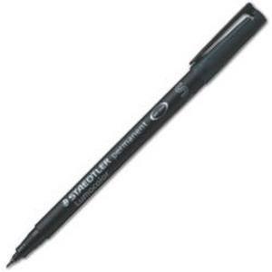 STAEDTLER FLOMASTER LUMOCOLOR 313S ČRN