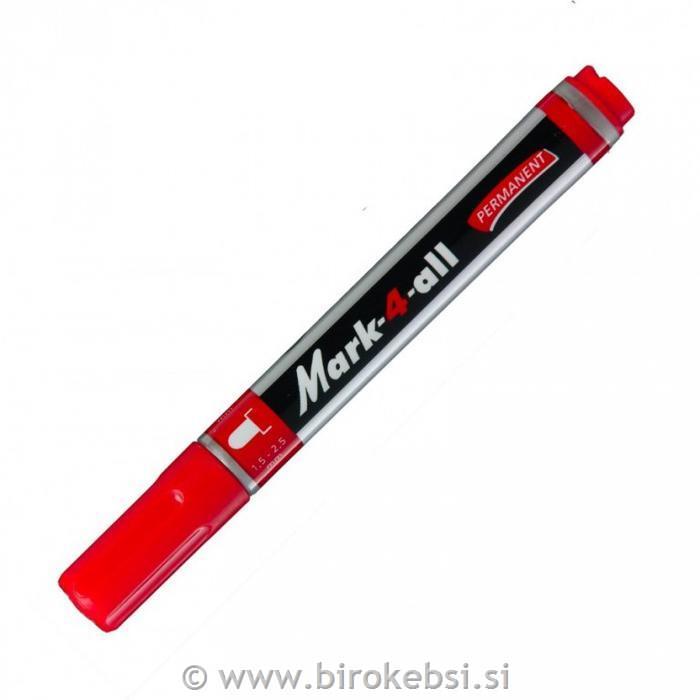 STABILO FLOMASTER MARK-4-ALL 651/40 RDEČ