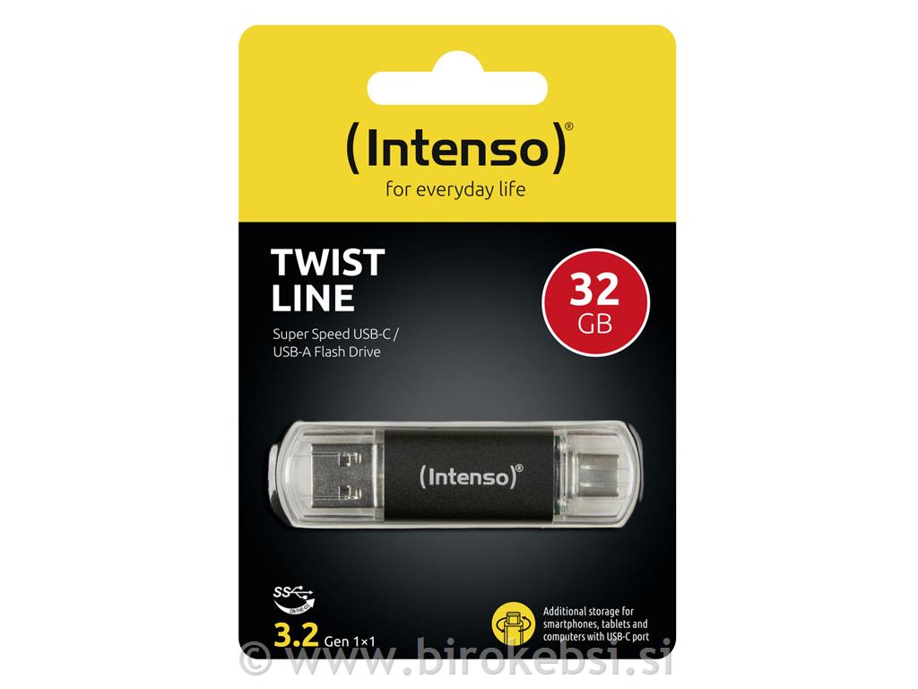 Intenso 32GB Twist Line USB 3.2 / USB-C