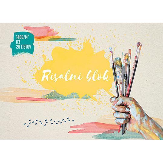 BLOK RISALNI CREATIVE A3 20 LISTNI 140g