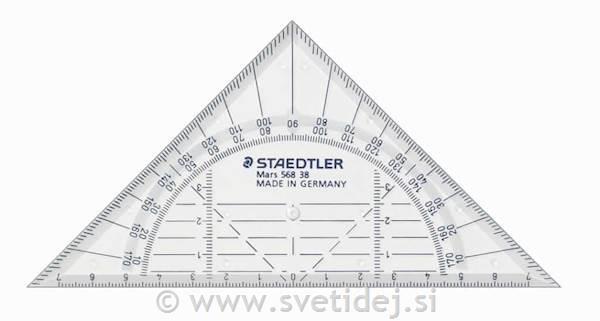 GEOTRIKOTNIK 16CM NEZLOMLJIV