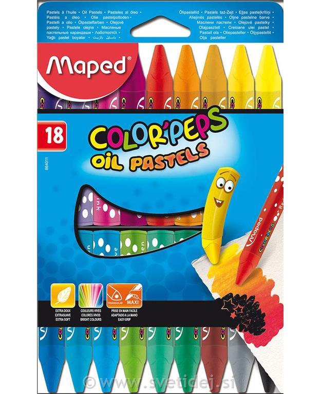 VOŠČENKE OLJNE MAPED COLOR'PEPS