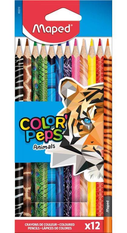 BARVICE MAPED COLOR PEPS TRIROBE ANIMAL