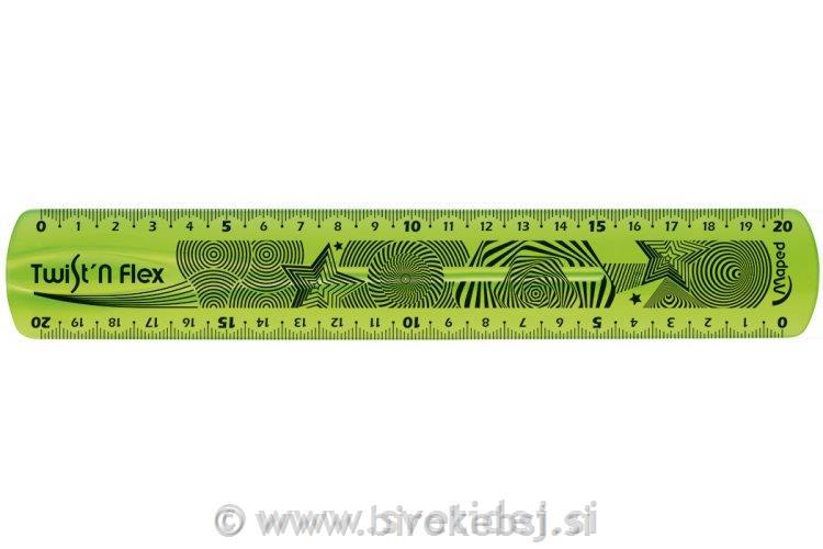 RAVNILO MAPED TWIST N FLEX 20CM SORT-BLI