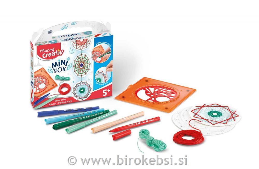 SET KREATIVNI MAPED SPIRAL ART