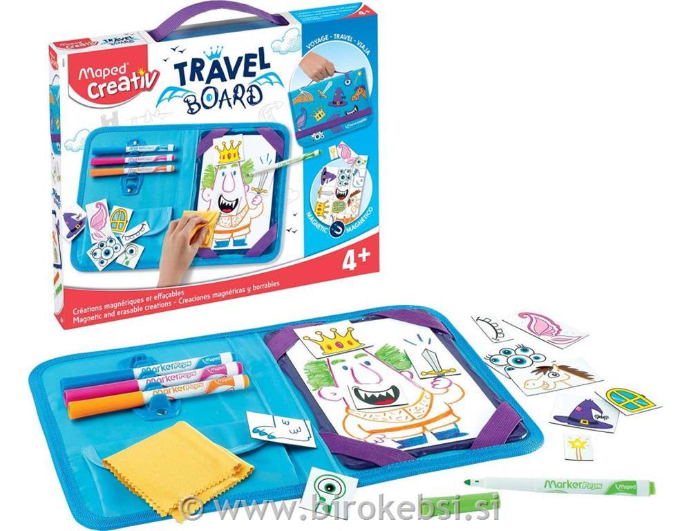 SET KREATIVNI MAPED TRAVEL MAGNET