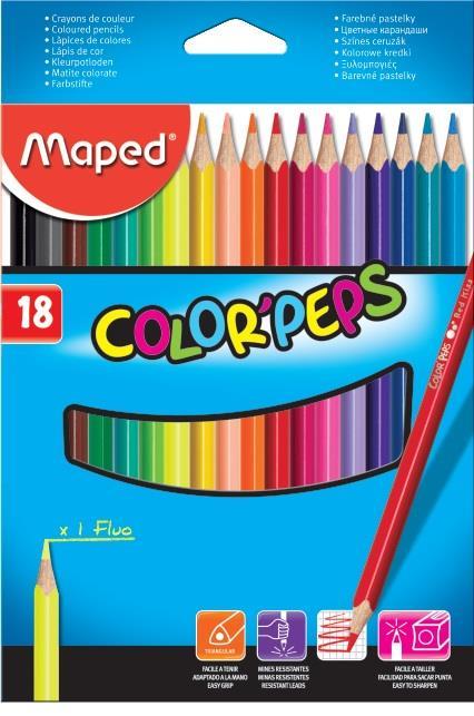 BARVICE MAPED COLOR PEPS 18/1