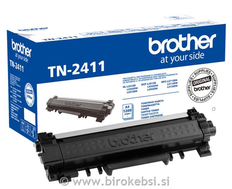 Toner TN2411, črn, 1.200 strani