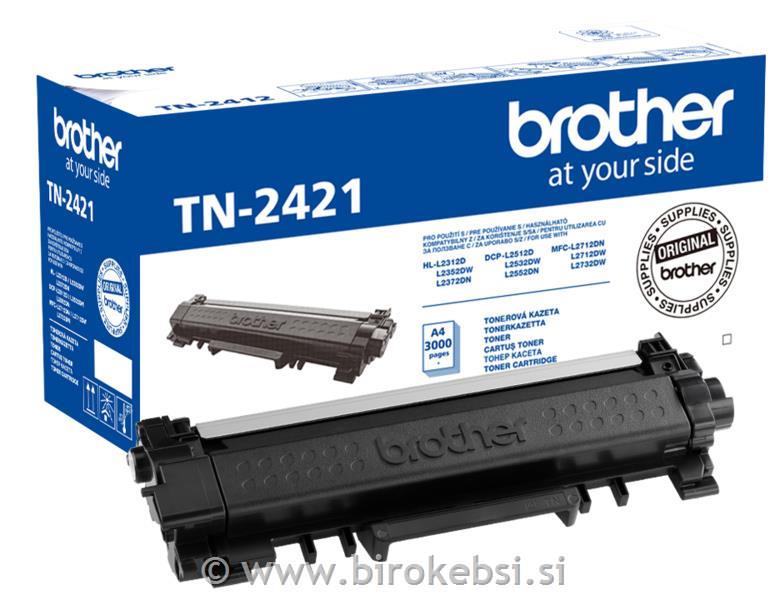 Toner TN2421, črn, 3.000 strani