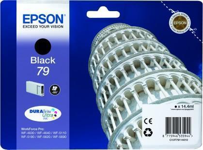 EPSON ČRNILO ČRNO 79 ZA WFPRO 5620DWF,