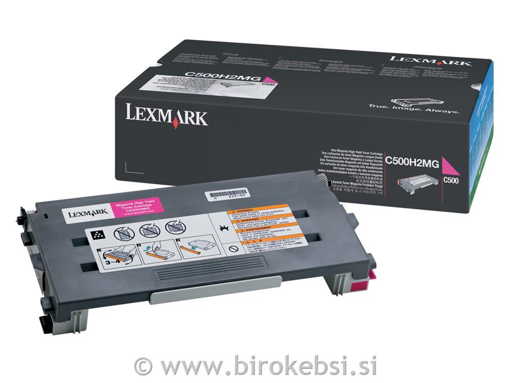 TONER LEXMARK C500H2MG C500N/X500N RDEČ