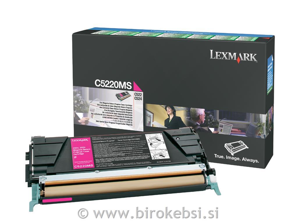 TONER LEXMARK C5240M ZA C524 MAGENTA