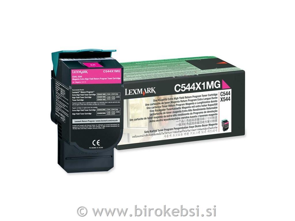 TONER LEXMARK C544X1MG C544,X544 MAGENTA