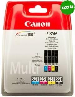 ČRNILO CANON CLI-551 C/Y/M/BK MULTIPACK