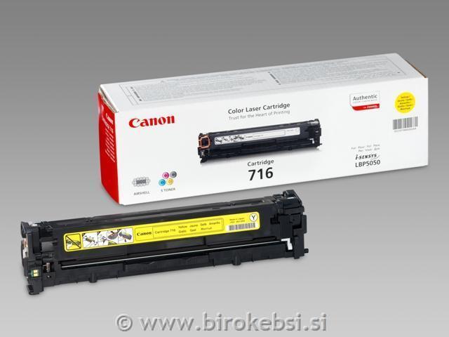 TONER CANON CRG-716 YELLOW