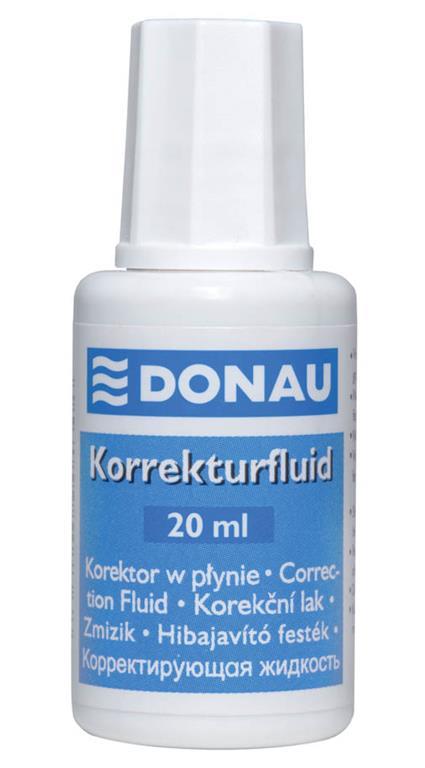 Korekturna tekočina s čopičem 20ml