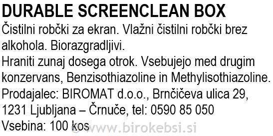 Čistilni robčki za ekran Screenclean