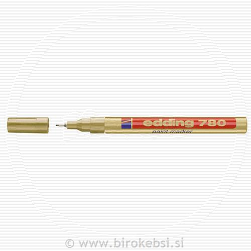 MARKER EDDING E-780 ZLAT 0,8