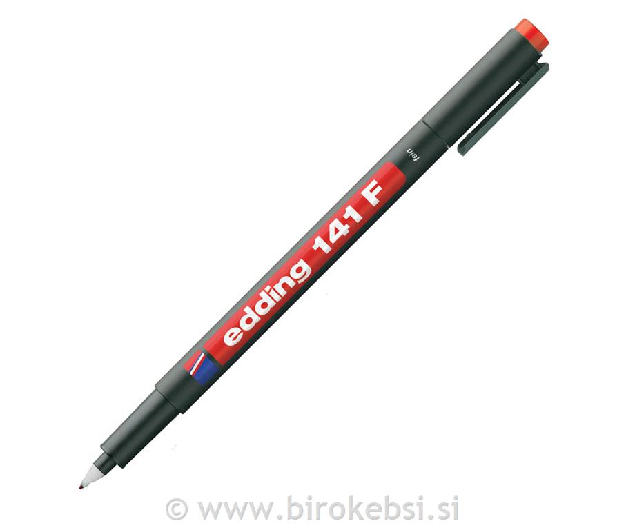 OHP marker E-141, 0,6 mm, rdeč