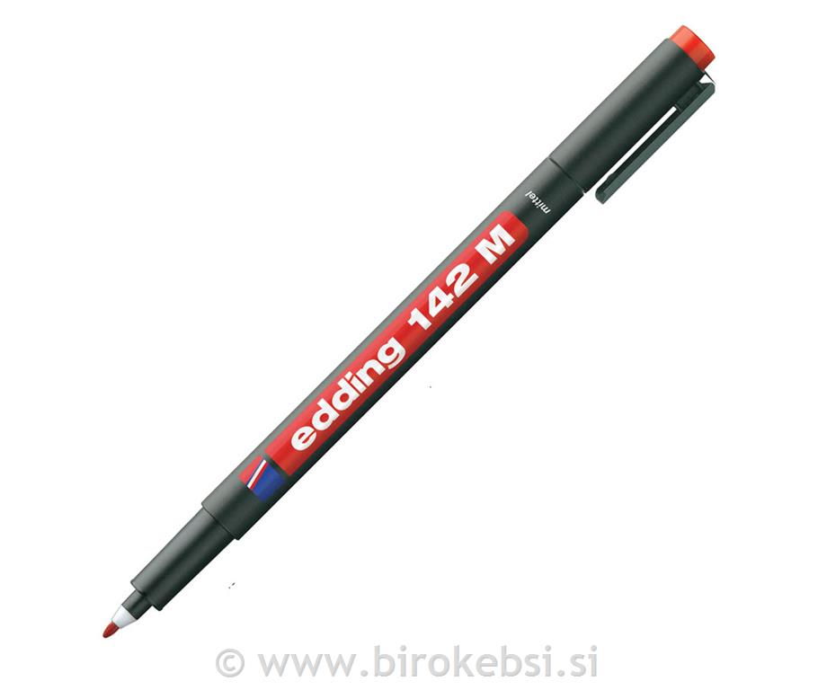 OHP marker E-142, 1 mm, rdeč