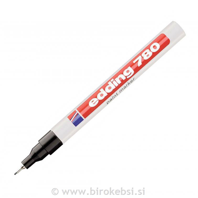 Paint marker E-780, 0,8 mm, črn
