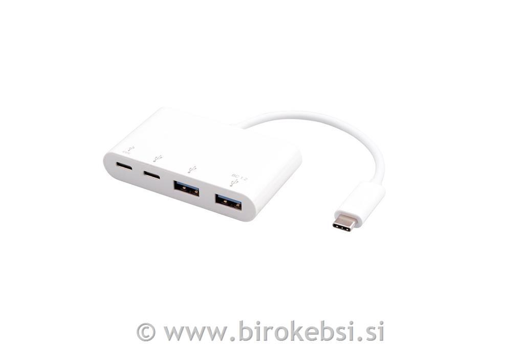 eSTUFF USB-C hub razdelilnik