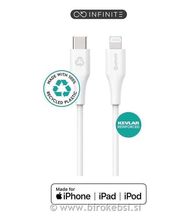 eSTUFF INFINITE kabel USB C-Lightning 2m