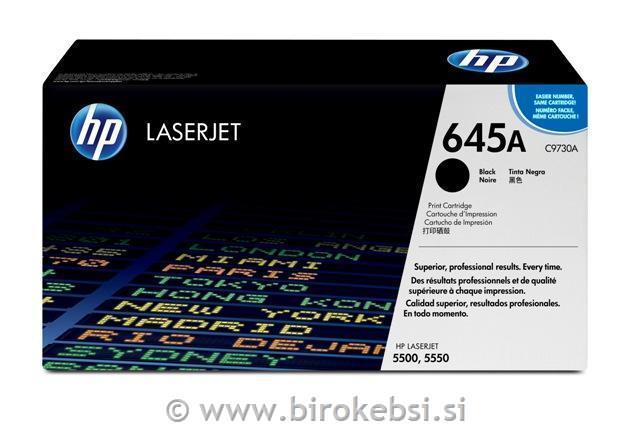 TONER HP C9730A BLACK