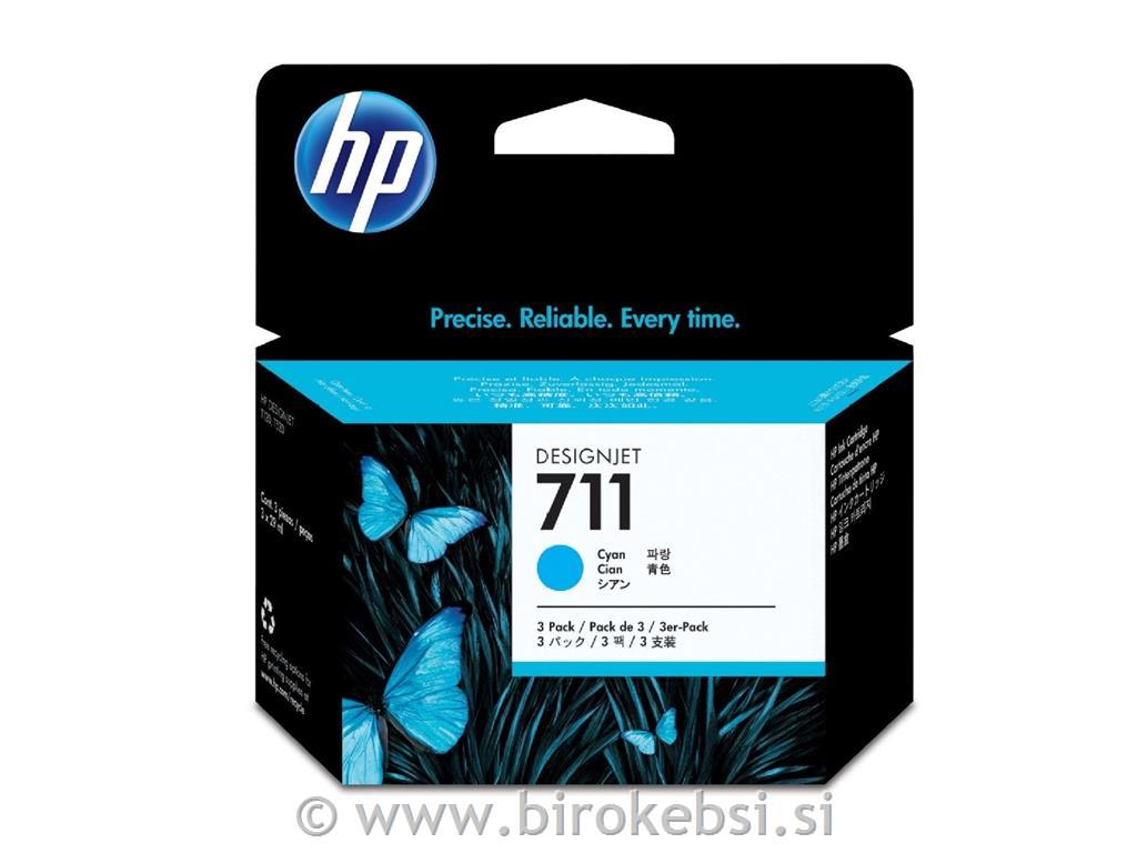 ČRNILO HP CYAN ŠT. 711 29ML 3 PACK