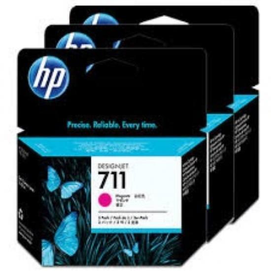 ČRNILO HP MAGENTA ŠT. 711 29ML 3 PACK