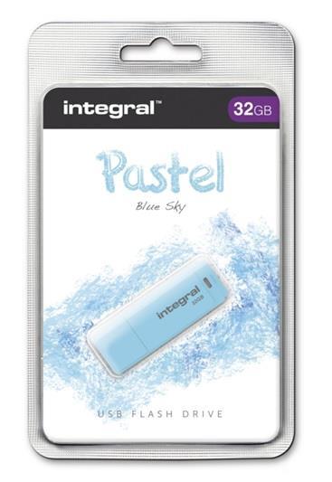 USB KLJUČ 32GB INTEGRAL 2.0 PASTEL BLUE