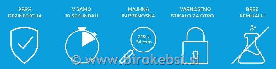 PRENOSNA UV-C SVETILKA LILIPRO