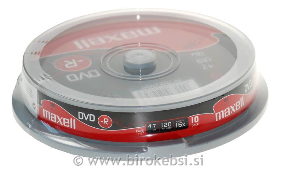 DVD-R 4,7GB 16X 10 na osi*