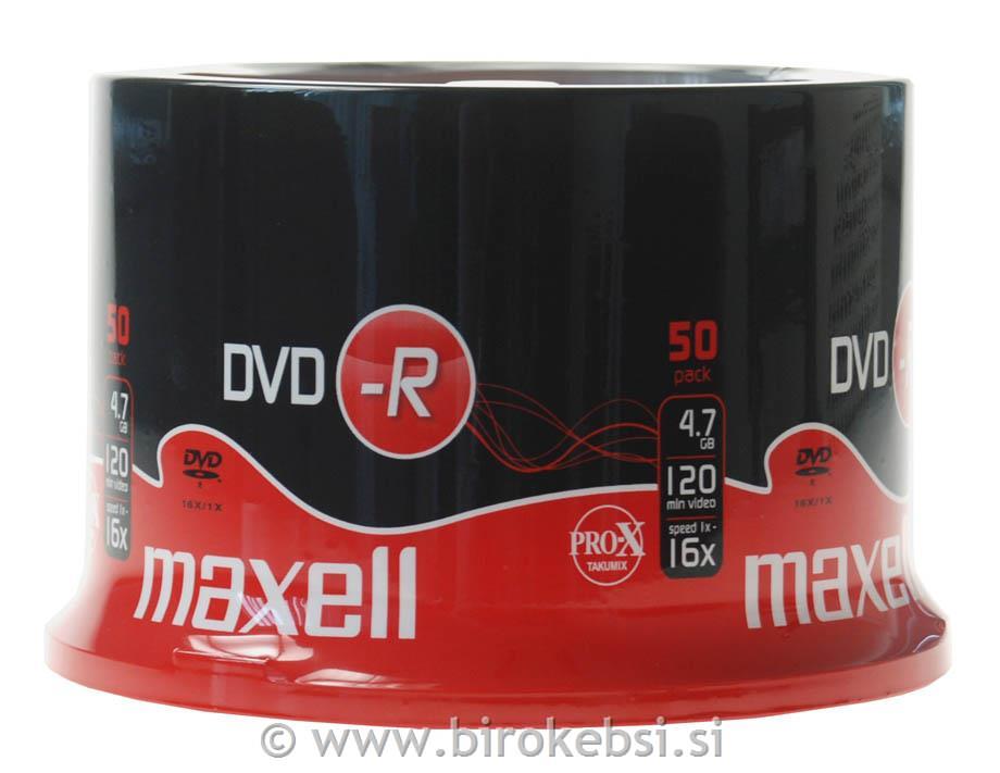 DVD-R 4,7GB 16X 50 na osi