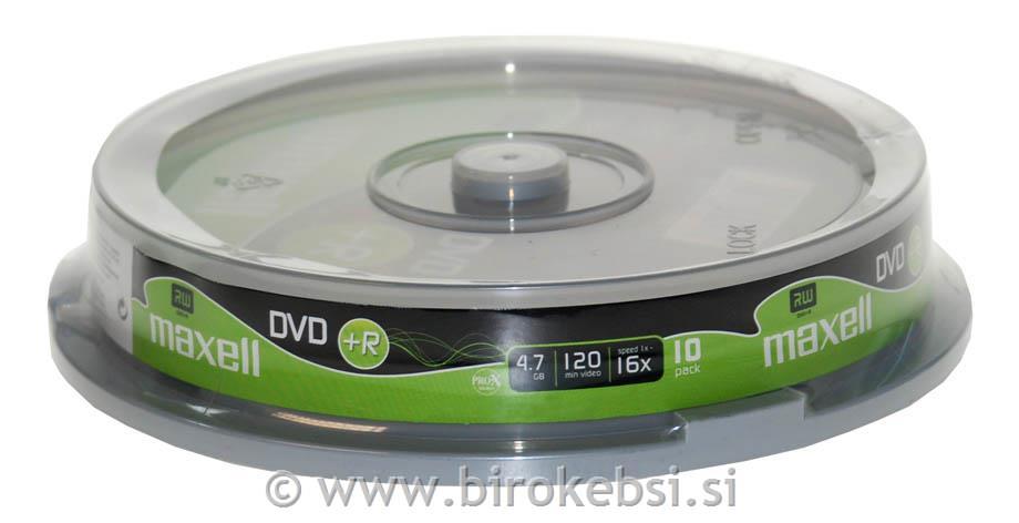 DVD+R 4,7GB 16X 10 na osi