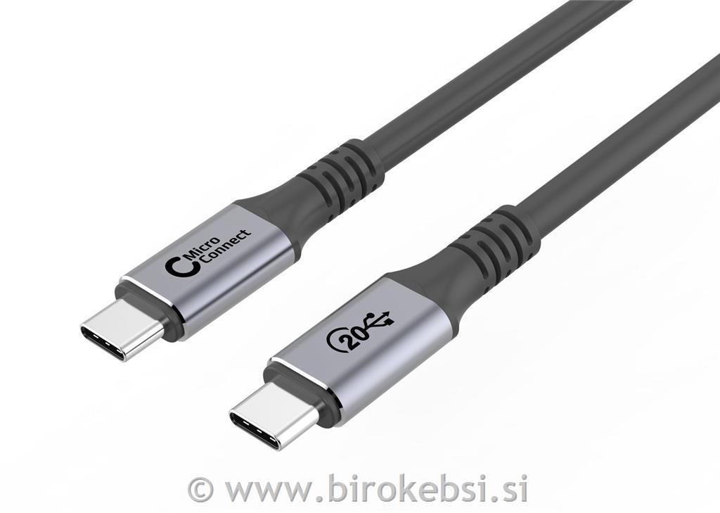 MicroConnect Premium kabel USB C-C 3.2