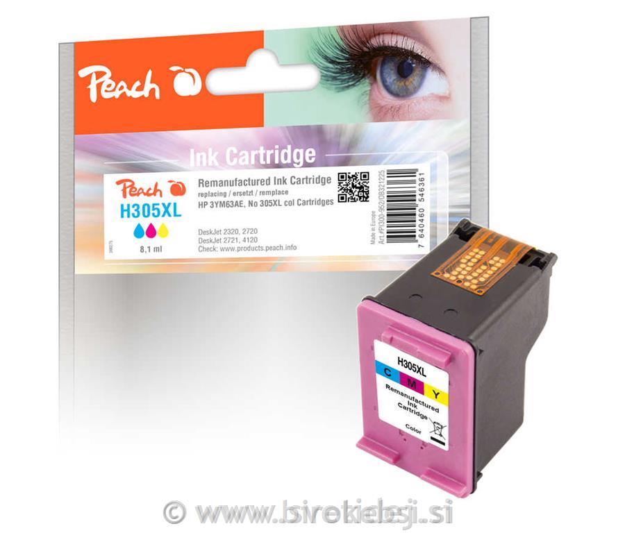 Črnilo Peach HP 305XL barvna 8,1ml