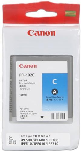 ČRNILO CANON PFI-102 CYAN