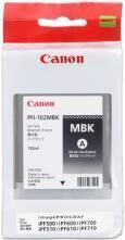 ČRNILO CANON PFI-102 MAT BLACK