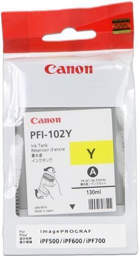 ČRNILO CANON PFI-102 YELLOW