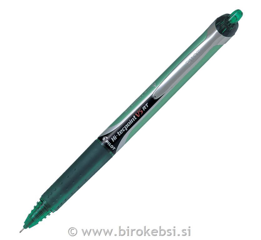 PILOT ROLER BXRT-V5 HI-TECPOINT ZELEN