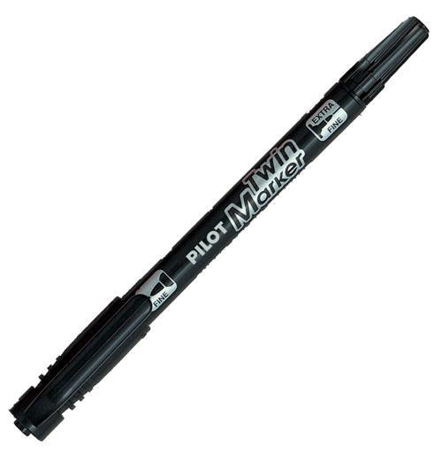 PILOT MARKER SCA-TM-B-BG TWIN MARKER BK